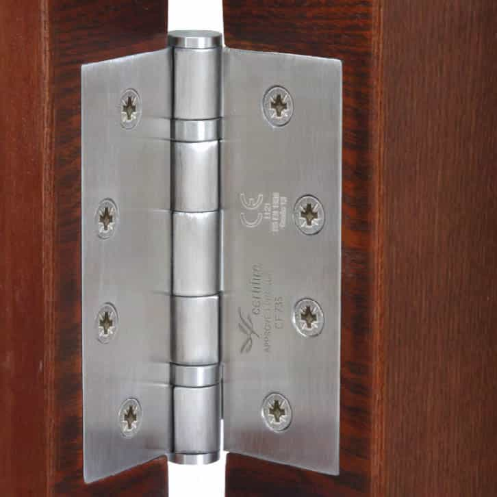 Application of Commercial Door Hinge With Hardened Ball Bearings