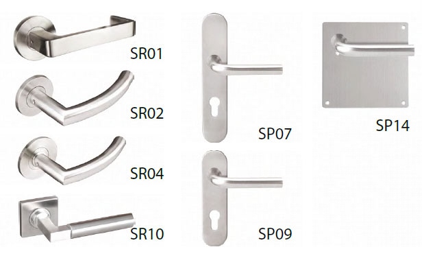 ML108502 passage mortise lock latch for latched doors,85mm center,40/45/50/60mm backset - Door Lock - 4