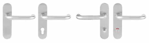 SP09 Series Modern Door Handles With Backplate 168*44mm - Door Handle - 2