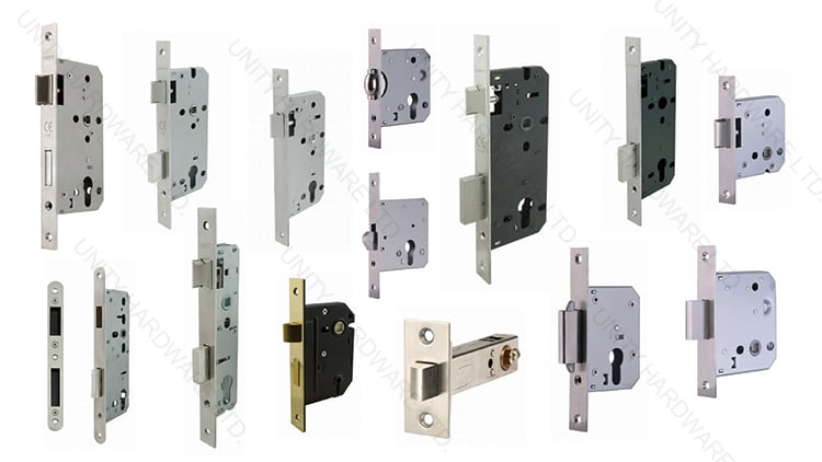 MLC106-55 sliding door lock with key cylinder design - Door Lock - 1