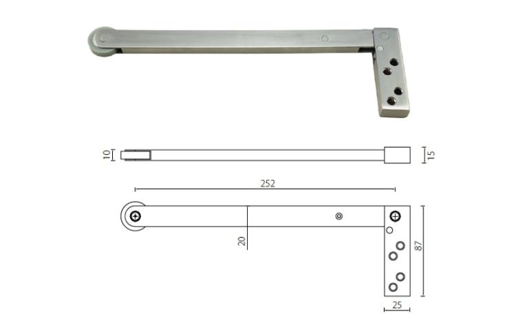 DCS01 door selector for fire or smoke doors - Door Coordinator - 1